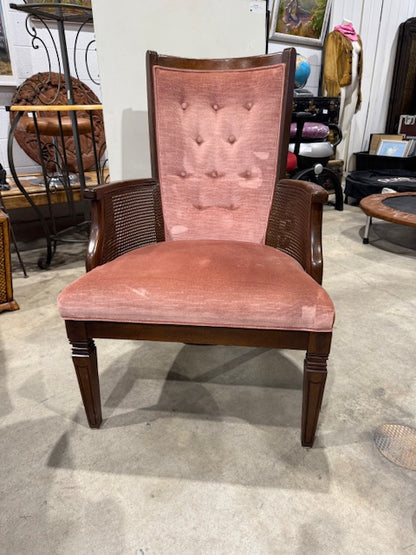 Vintage Pink Accent Chair