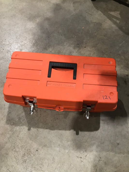 Homer Plastic Organizer Tool Box (19”Wx10”Hx10”D)