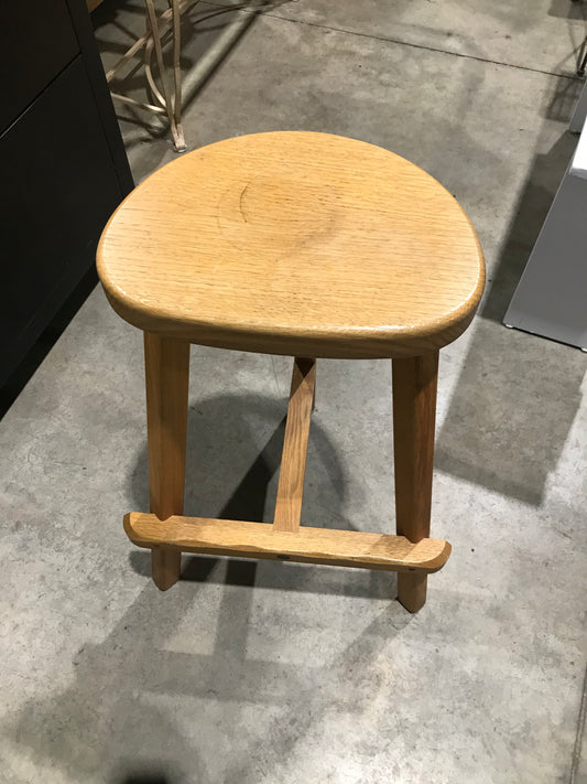 Michael Drouin Solid Wood Tri-Stool