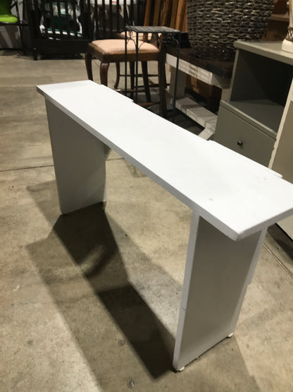 White Wooden Plant Bench
