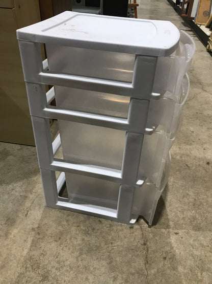 Sterilite Plastic Organizer Drawer Cabinet