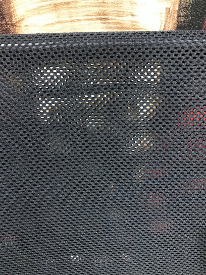 Ikea Black Mesh-Back Chairs - Set of 2
