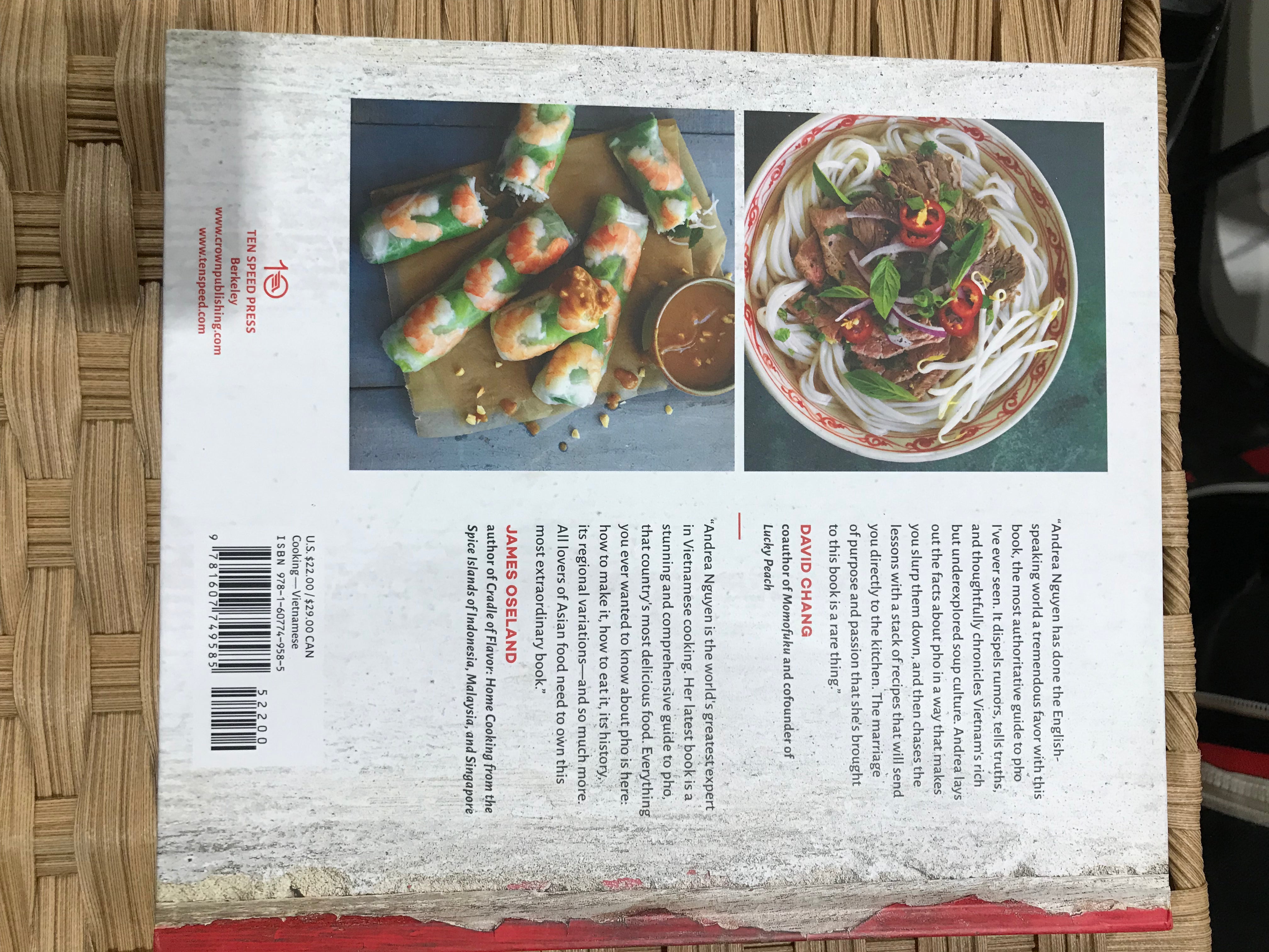 Le livre de recettes du pho