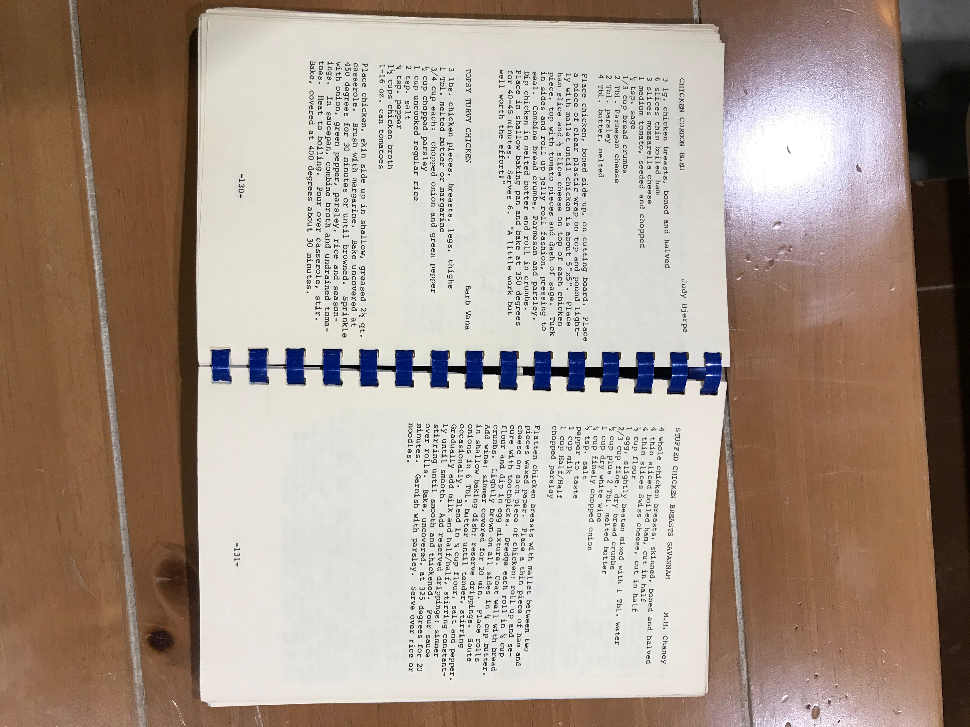 Preston Green Cookbook