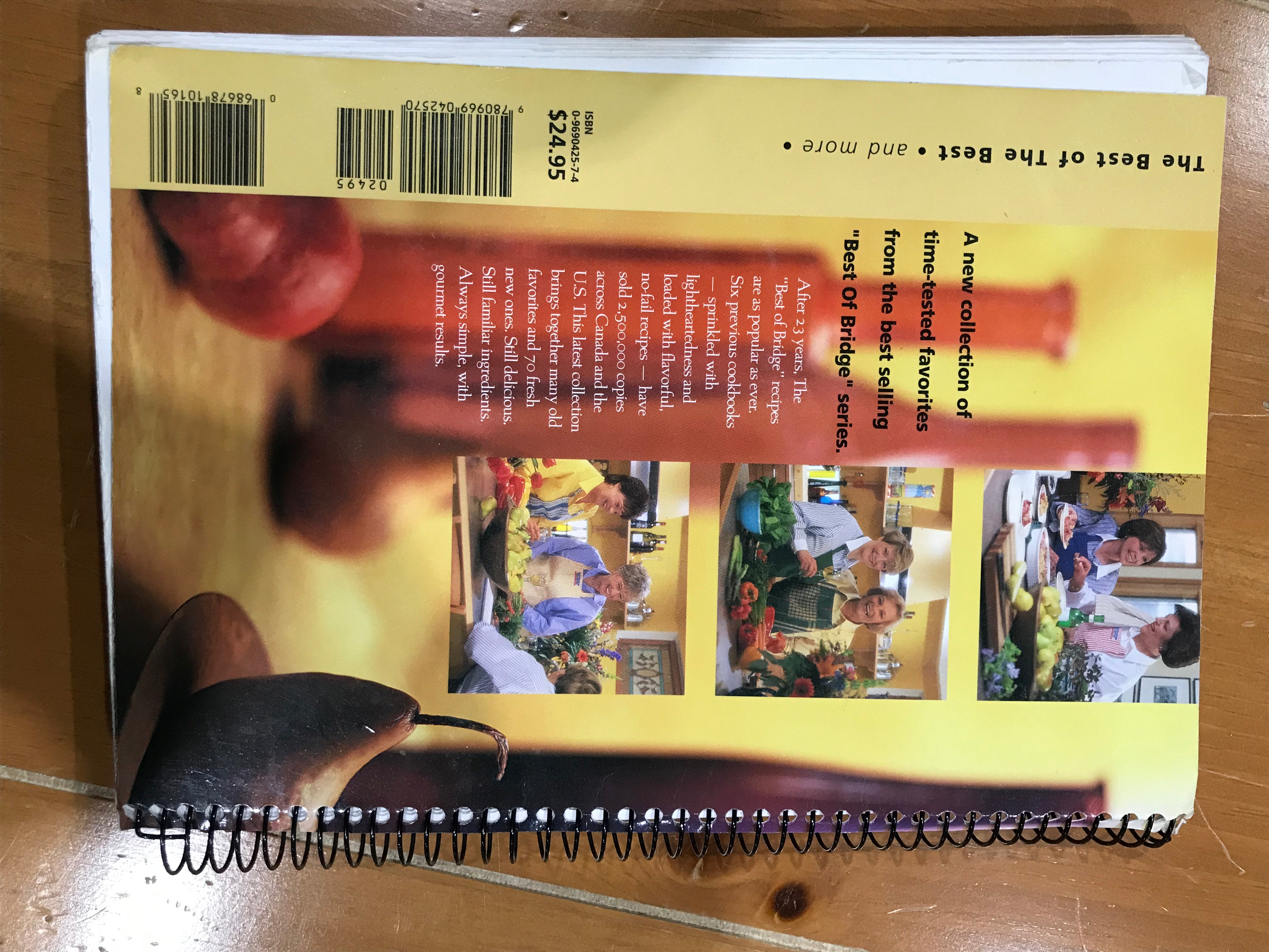 Best of Bridge Cookbook