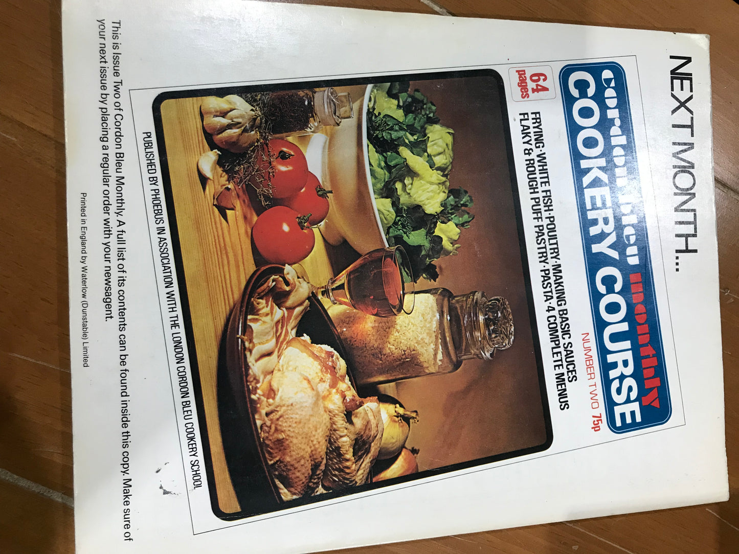 Cordon Bleu Cookery Course #1