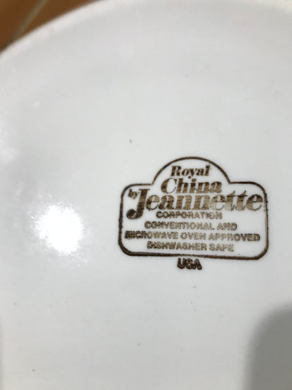 Royal China Jeannette Pie Plate