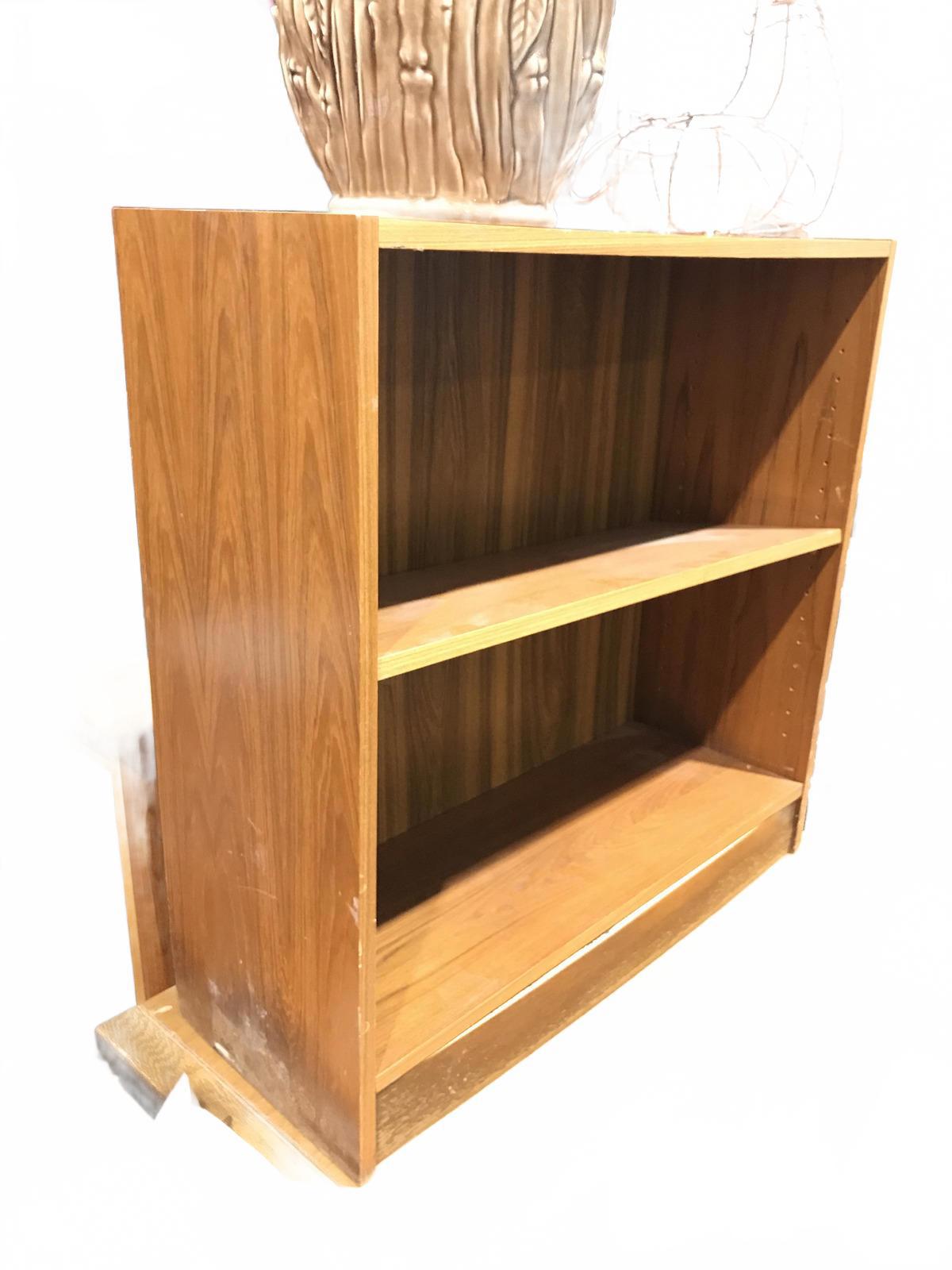 Wooden Two-Shelf Bookcase (30"W x 30"H x 11.5"D)