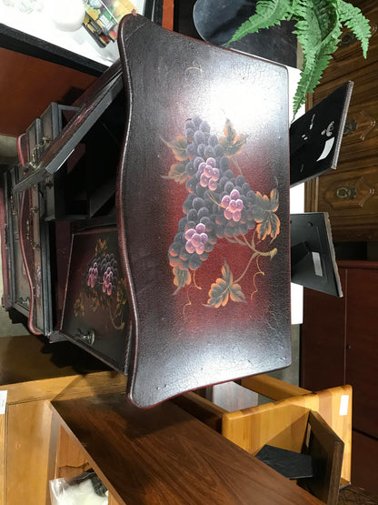 Jewelry Box Hand Painted Night Stands - Pair