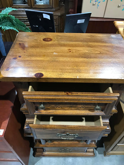 Vintage Wooden Nightstand