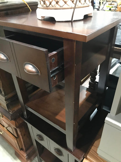 Mid Century Modern Nightstand - Pair