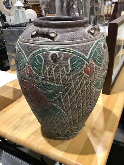 Painted Pottery Vase