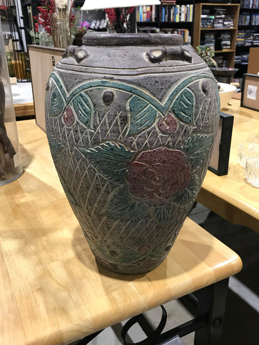 Painted Pottery Vase
