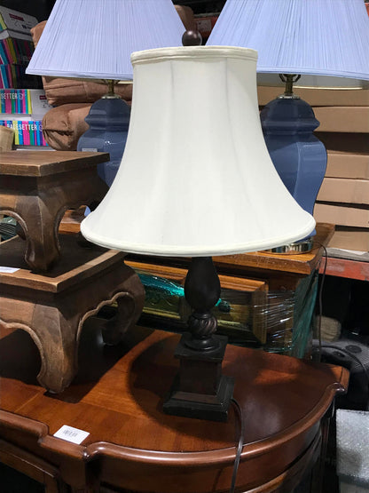 Intricate Carved Table Lamp