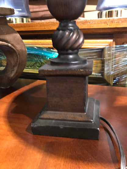 Intricate Carved Table Lamp