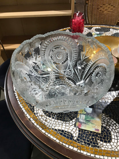 Extra Large Crystal Bowl