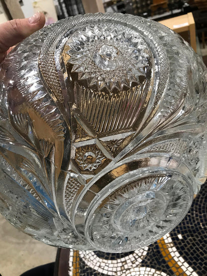 Extra Large Crystal Bowl