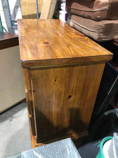 5 Drawer Tall Solid Wood Dresser
