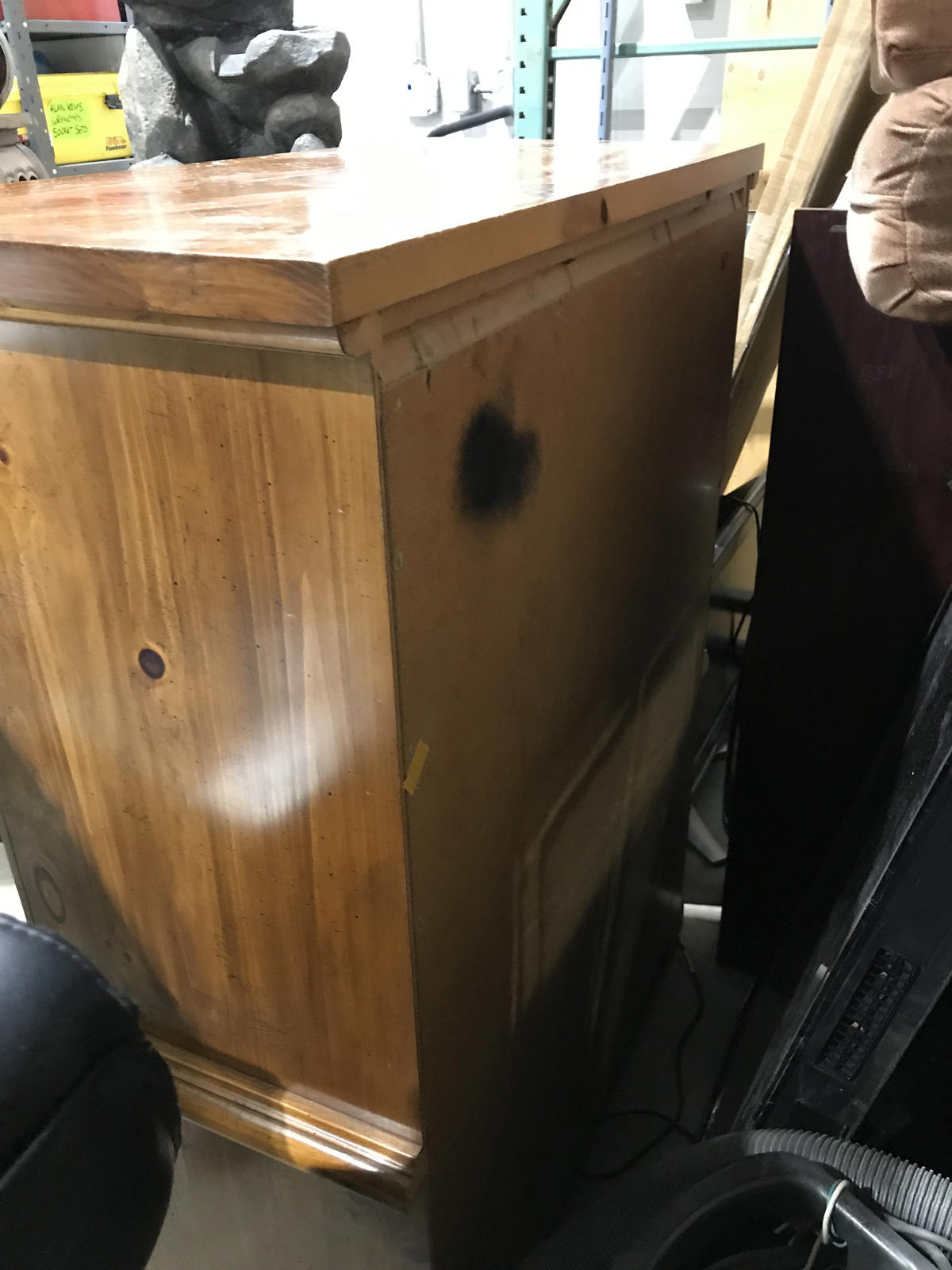 5 Drawer Tall Solid Wood Dresser
