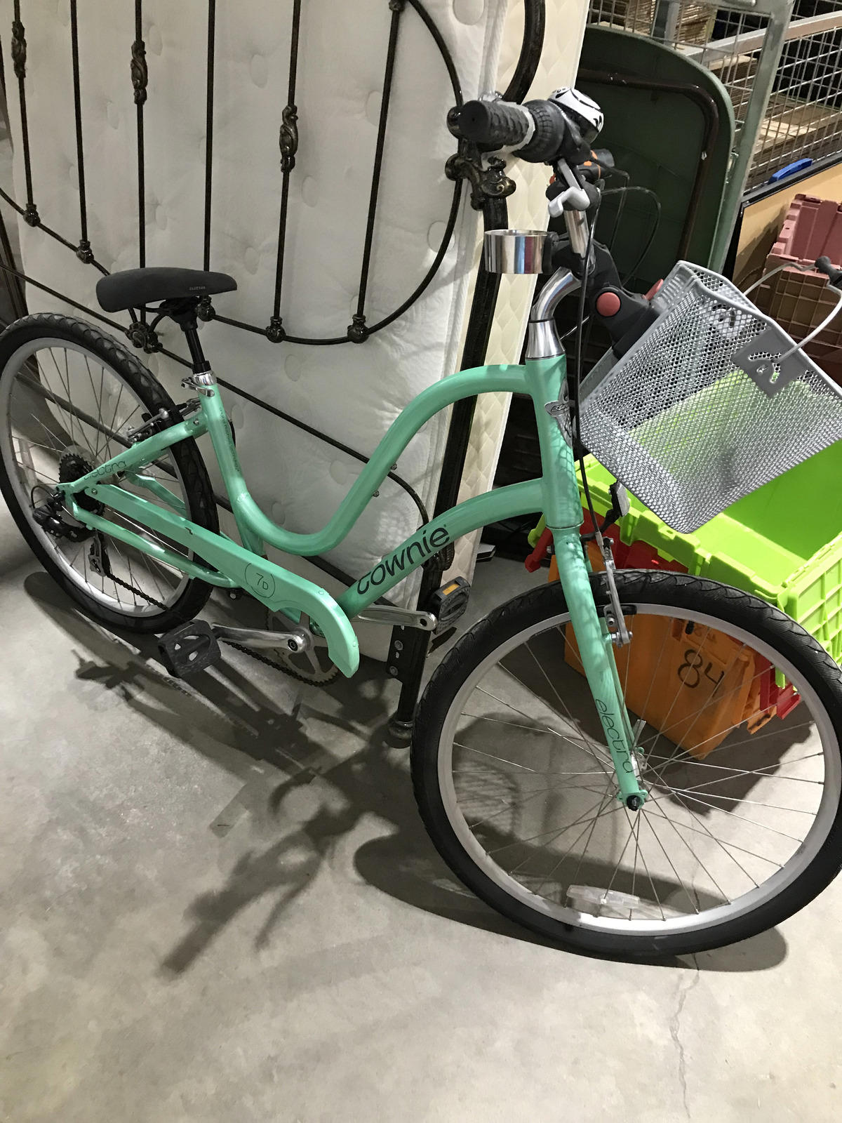 Seafoam Electra Townie Bike