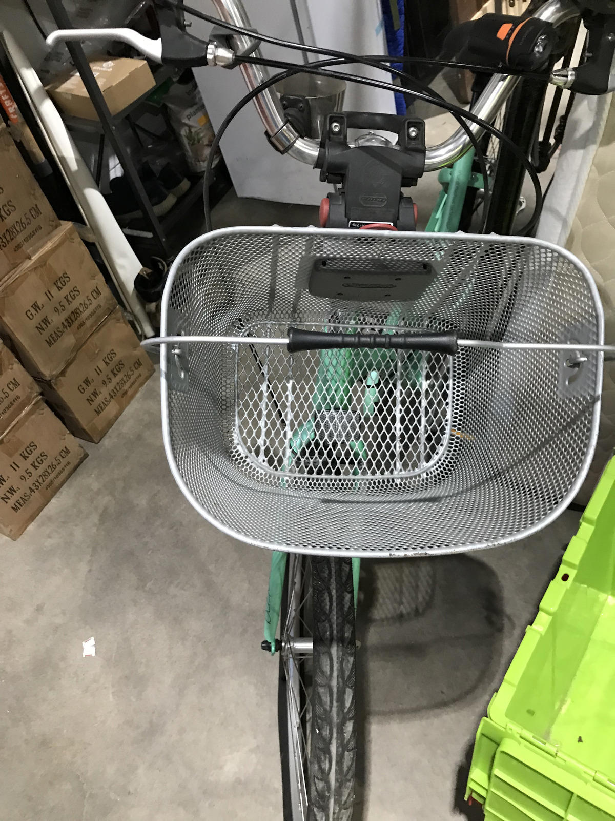 Seafoam Electra Townie Bike