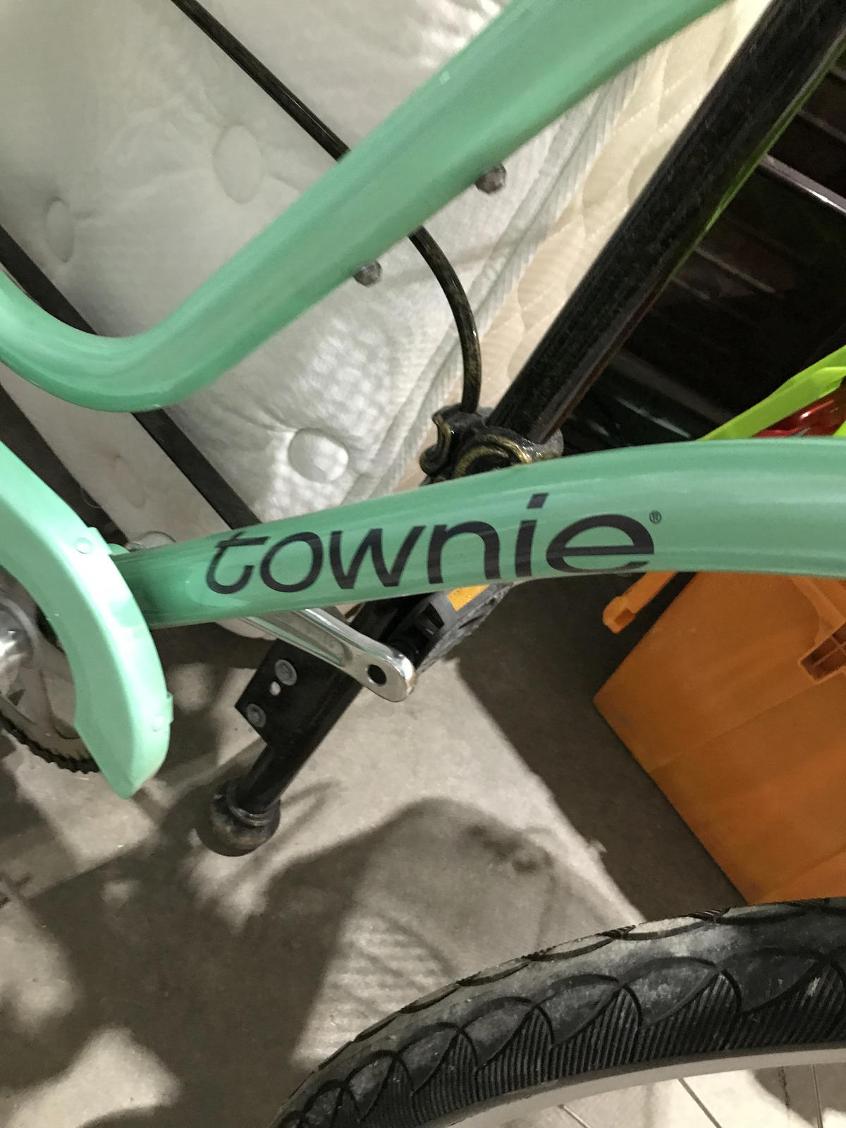 Seafoam Electra Townie Bike