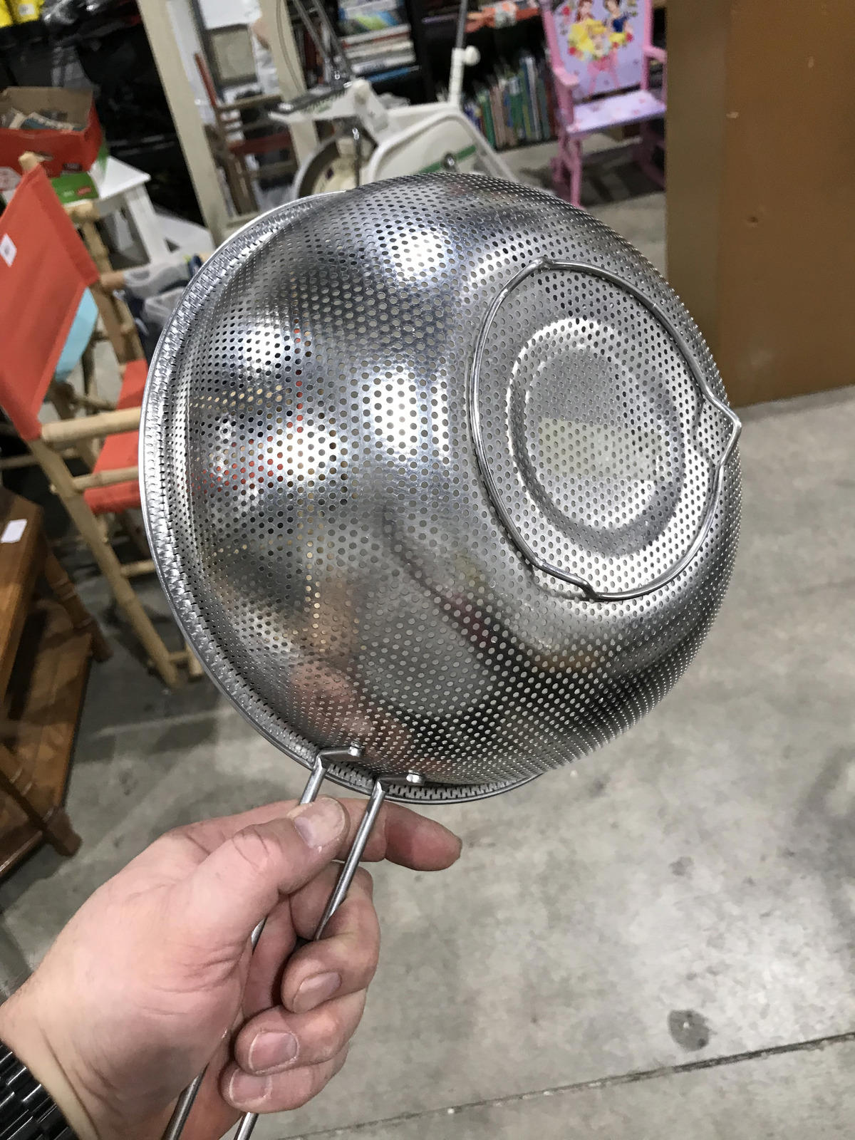 Stainless Steel Colander (10"D x 4"H)