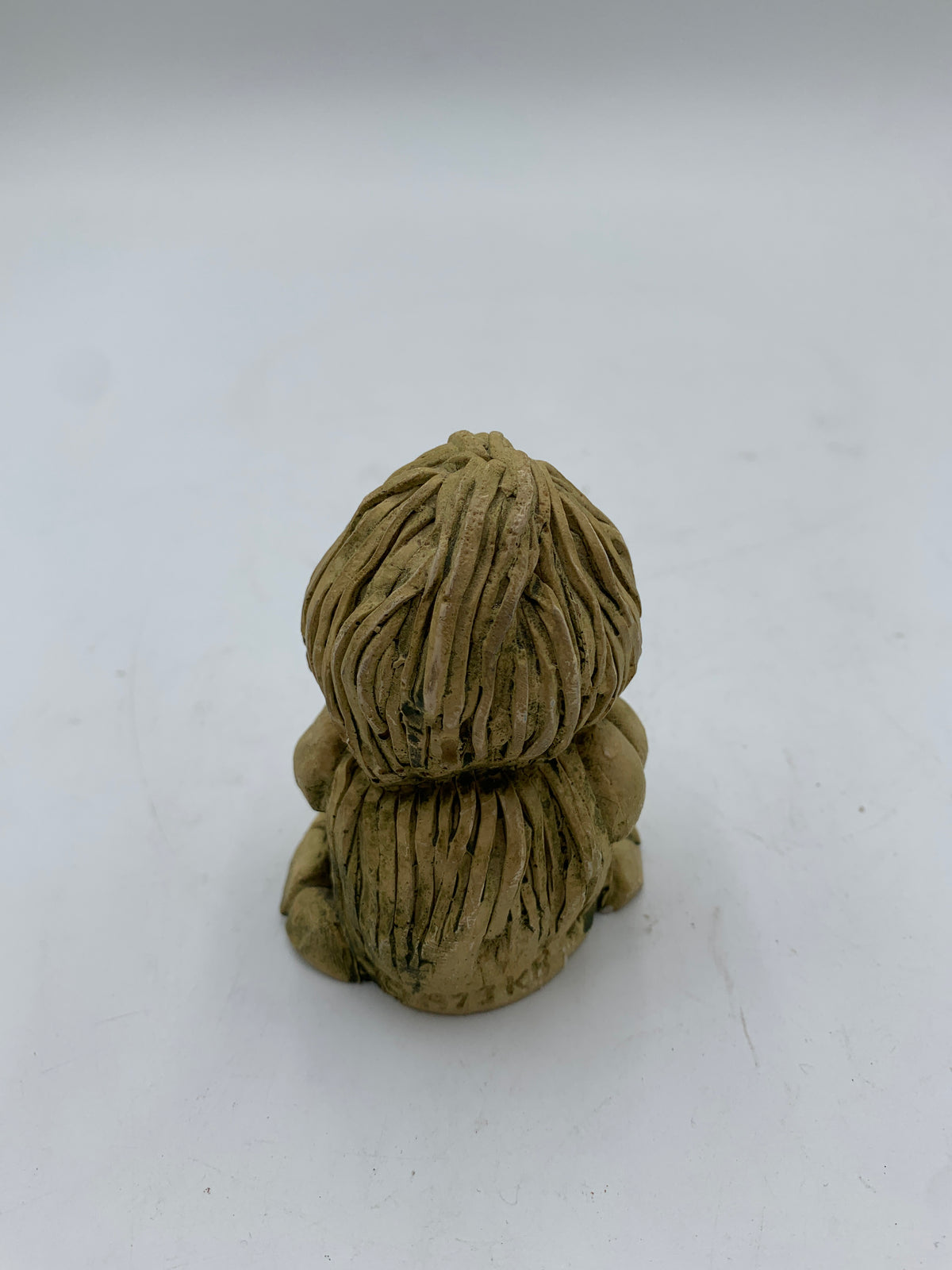 Vintage 1971 Bossons Rumanian Chalkware Head Wall Plaque Figurine England