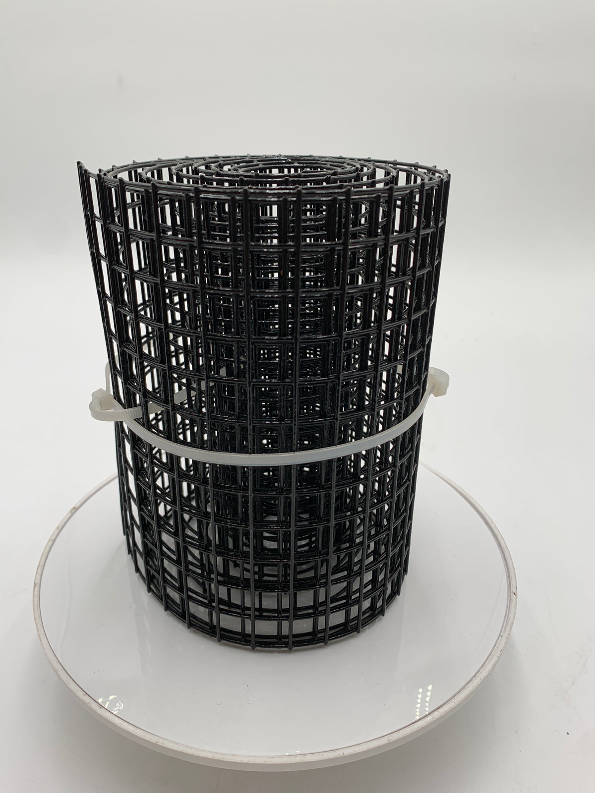 Black Square Grid Wire Mesh Roll – Metal Mesh Screen for DIY, Garden & Home Projects