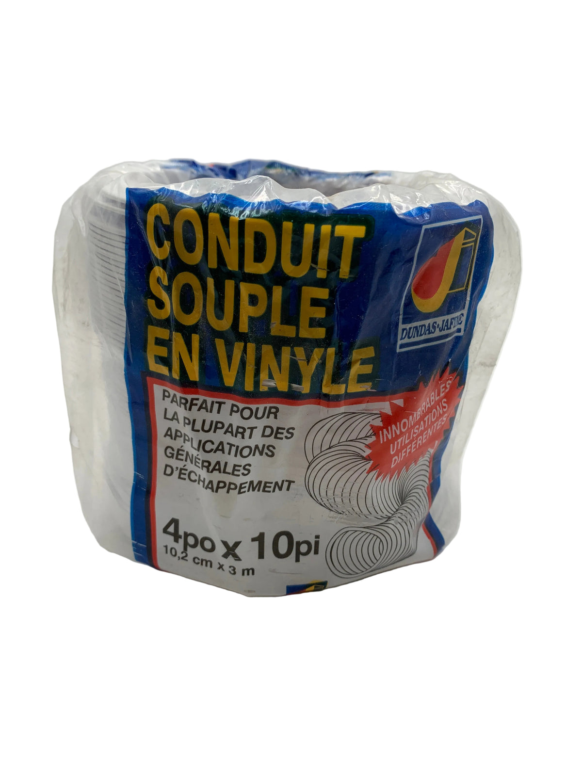 Dundas Jafine 4-Inch x 10-Ft Flexible Vinyl Vent Duct – HVAC Ducting