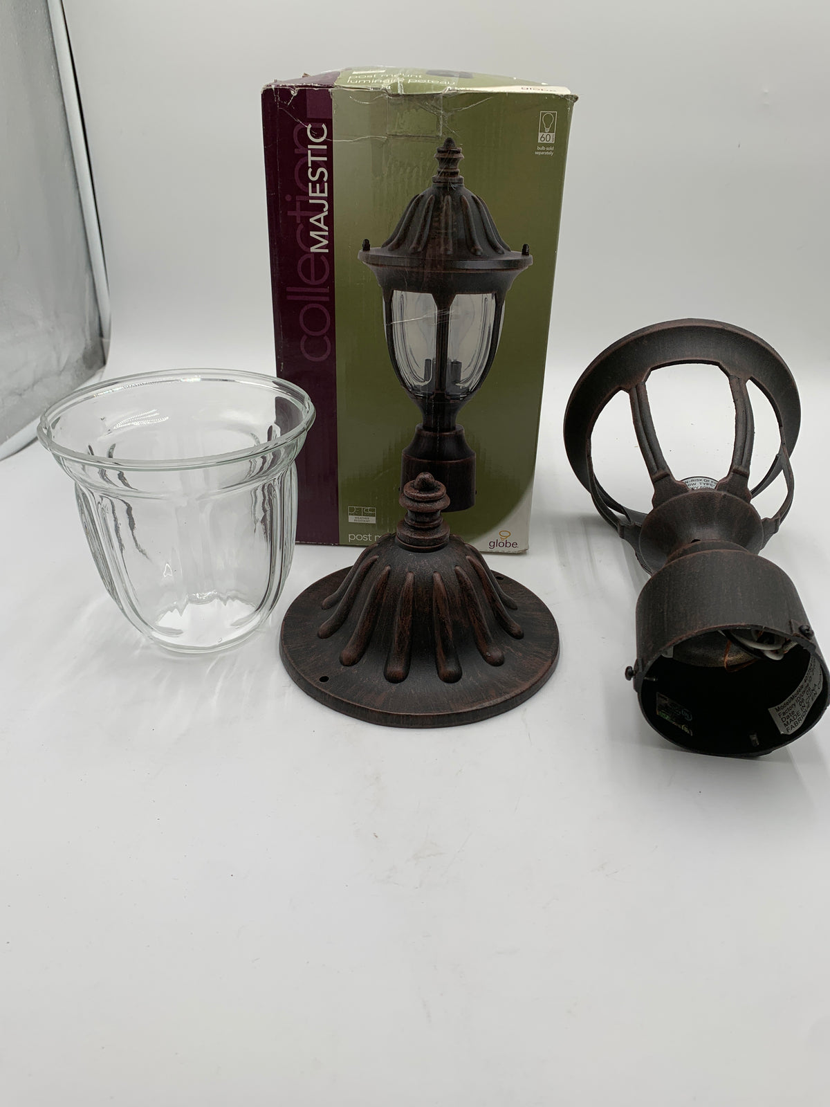 Globe Majestic 40775 Antique Bronze Outdoor Post Light – Garden & Driveway Lighting