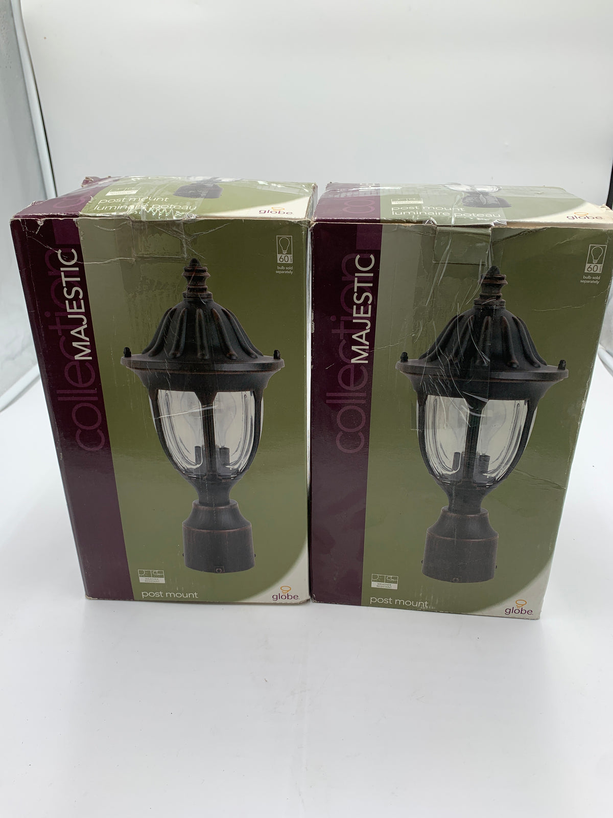 Globe Majestic 40775 Antique Bronze Outdoor Post Light – Garden & Driveway Lighting