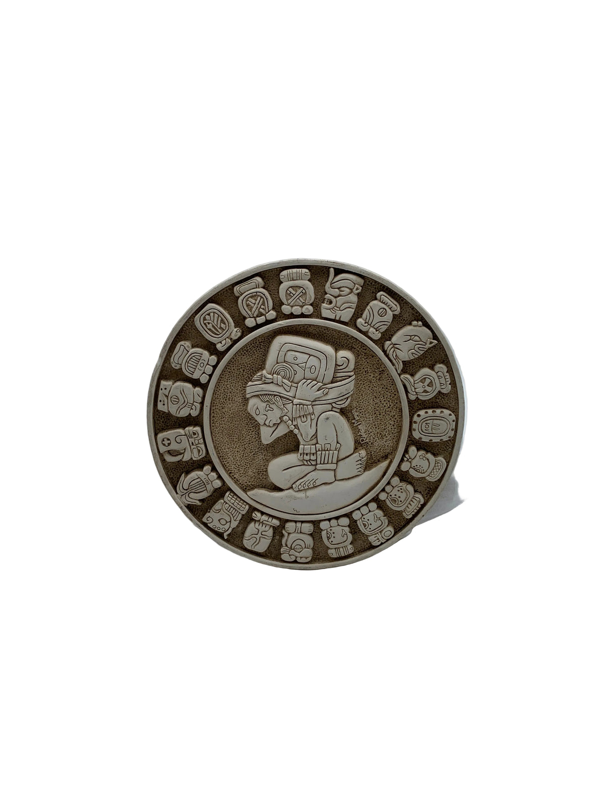 Mayan Calendar Wall Plaque – Aztec Sun Stone Sculpture Collectible