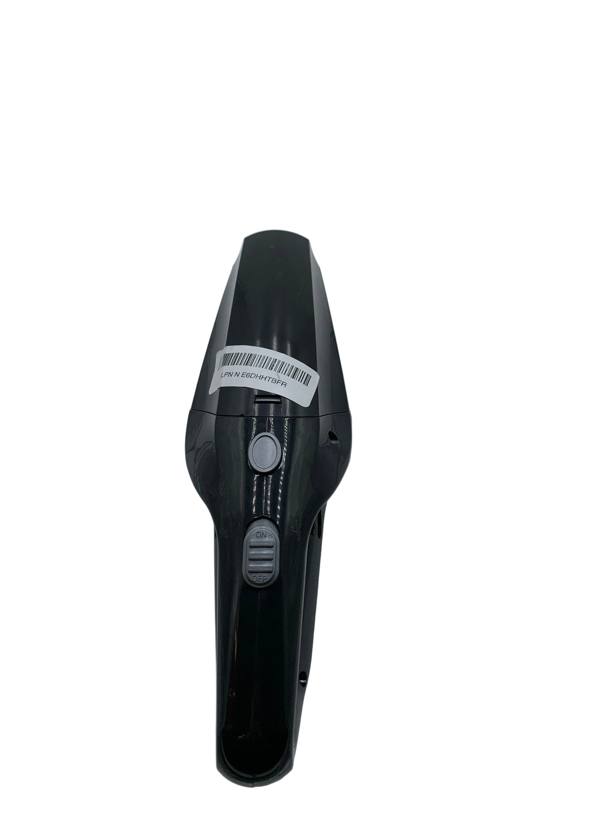 Black Handheld Vacuum Cleaner with USB-C Charging Port