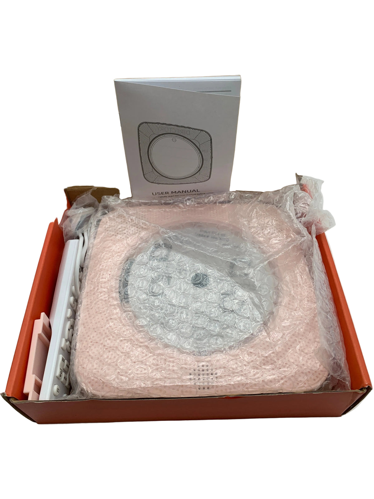Gueray Y-01 Pink Portable CD Player Bluetooth Personal Disc Player