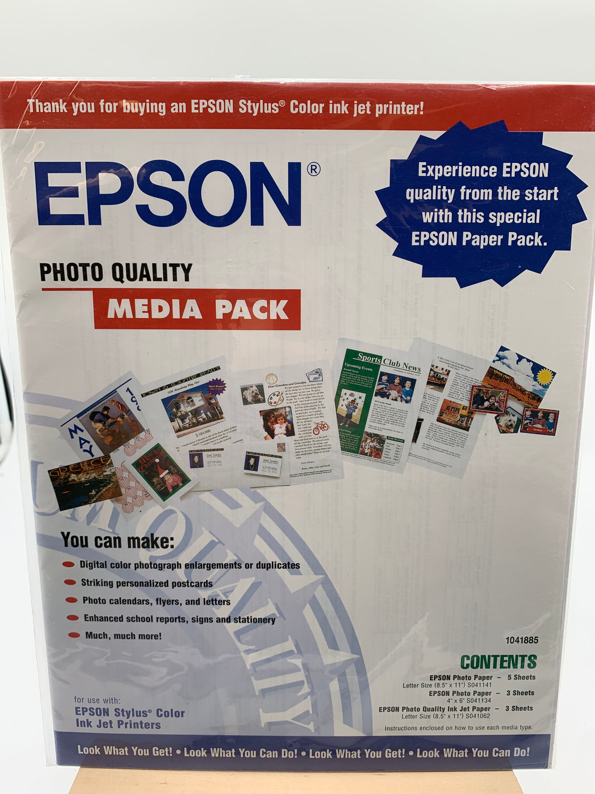 Epson Photo Quality Media Pack - Assorted Inkjet Paper