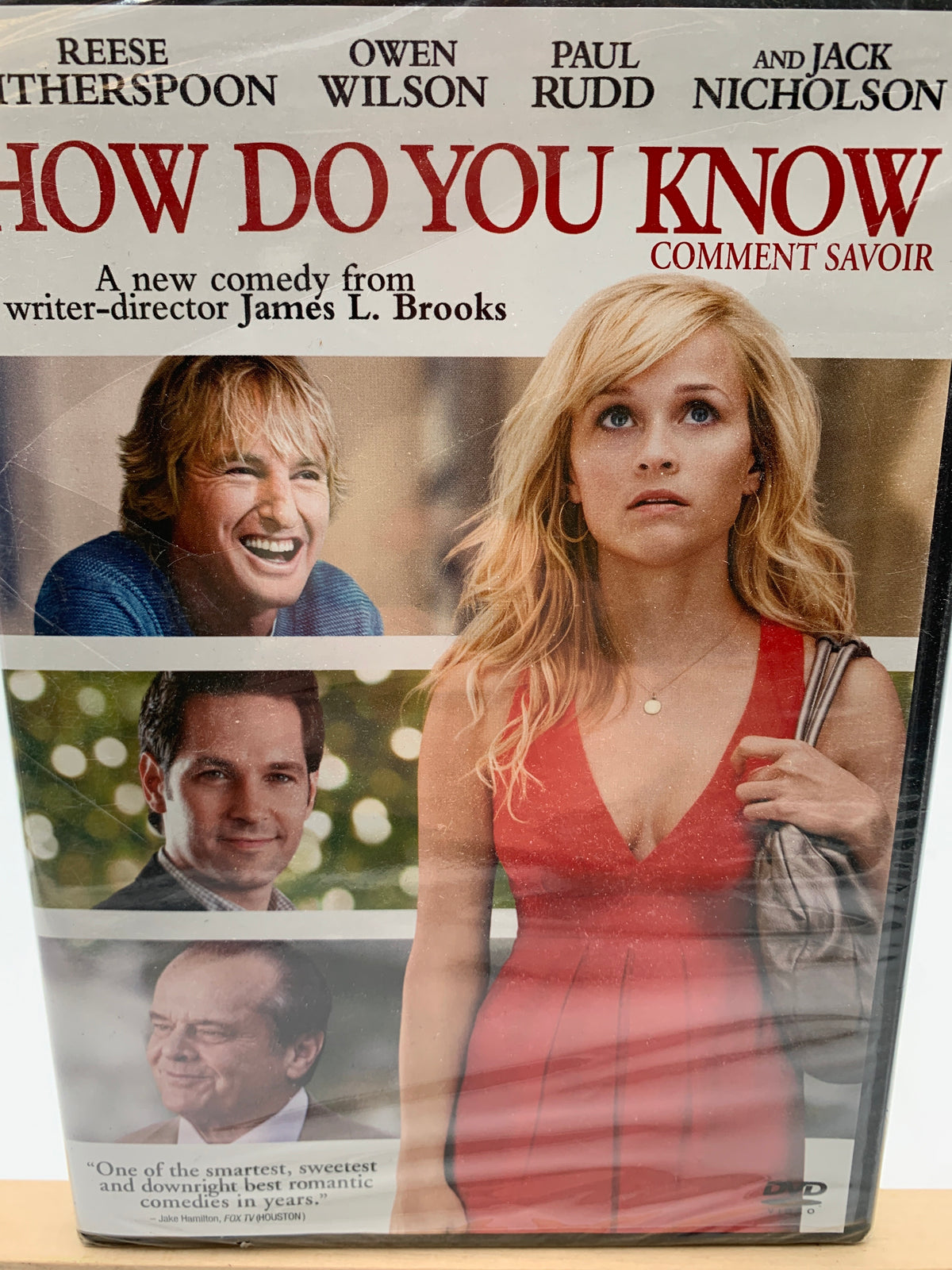 How Do You Know DVD - Reese Witherspoon, Owen Wilson