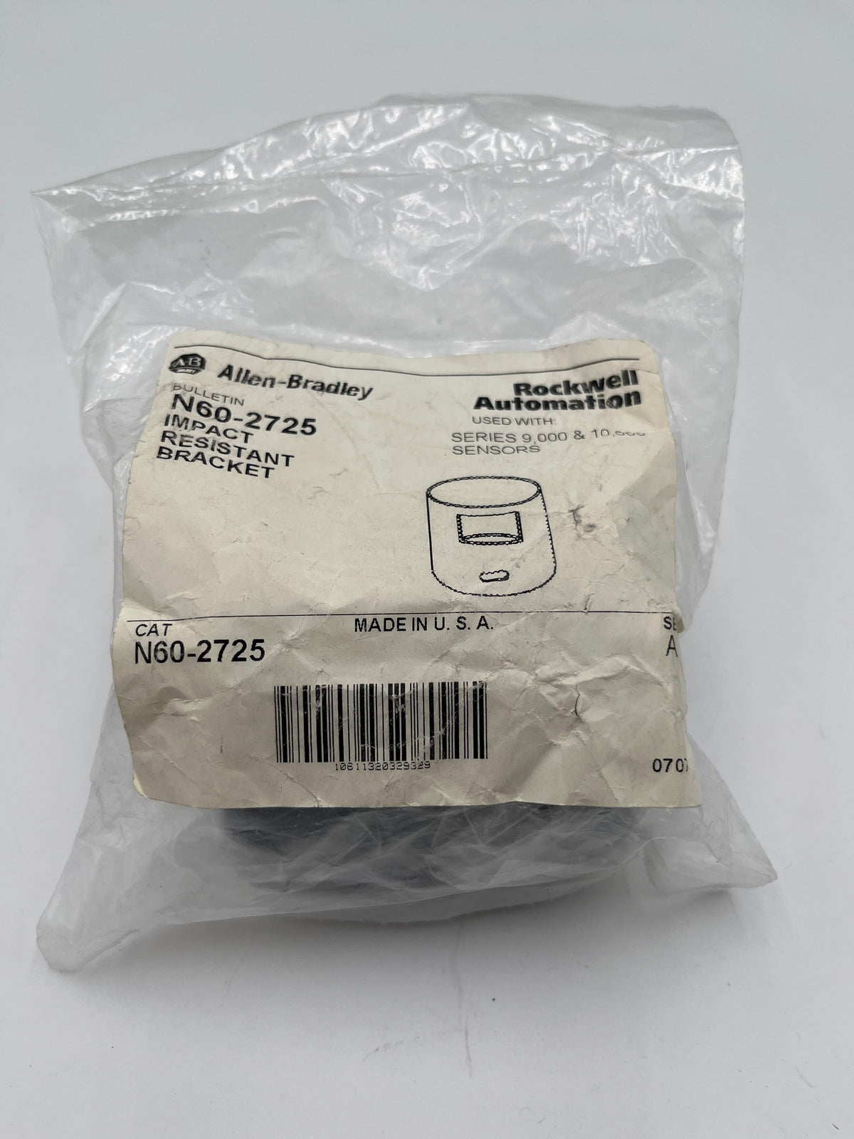 New Allen-Bradley N60-2725 Impact Resistant Bracket for Series 9000 Sensors