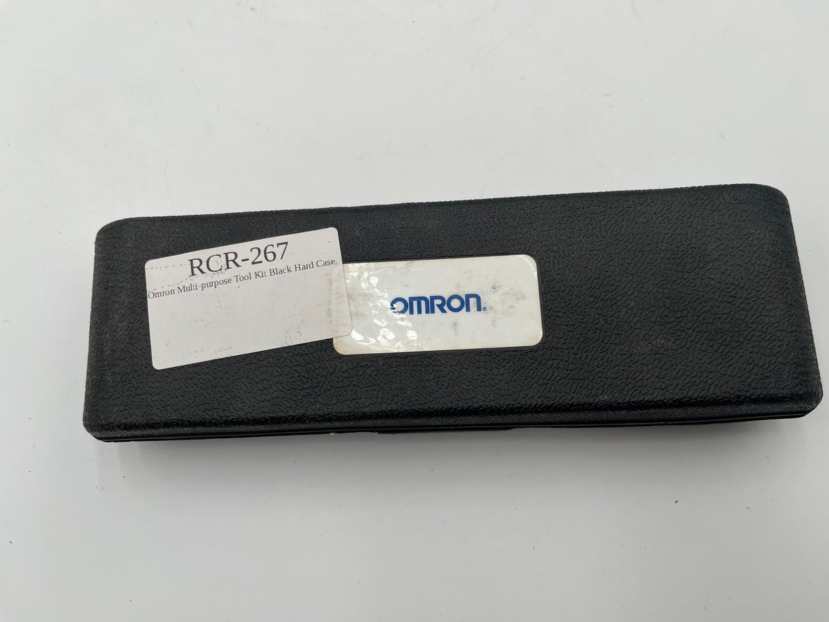 Vintage Omron Multi-Purpose Tool Kit in Black Hard Case