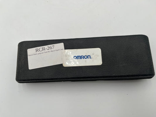 Vintage Omron Multi-Purpose Tool Kit in Black Hard Case