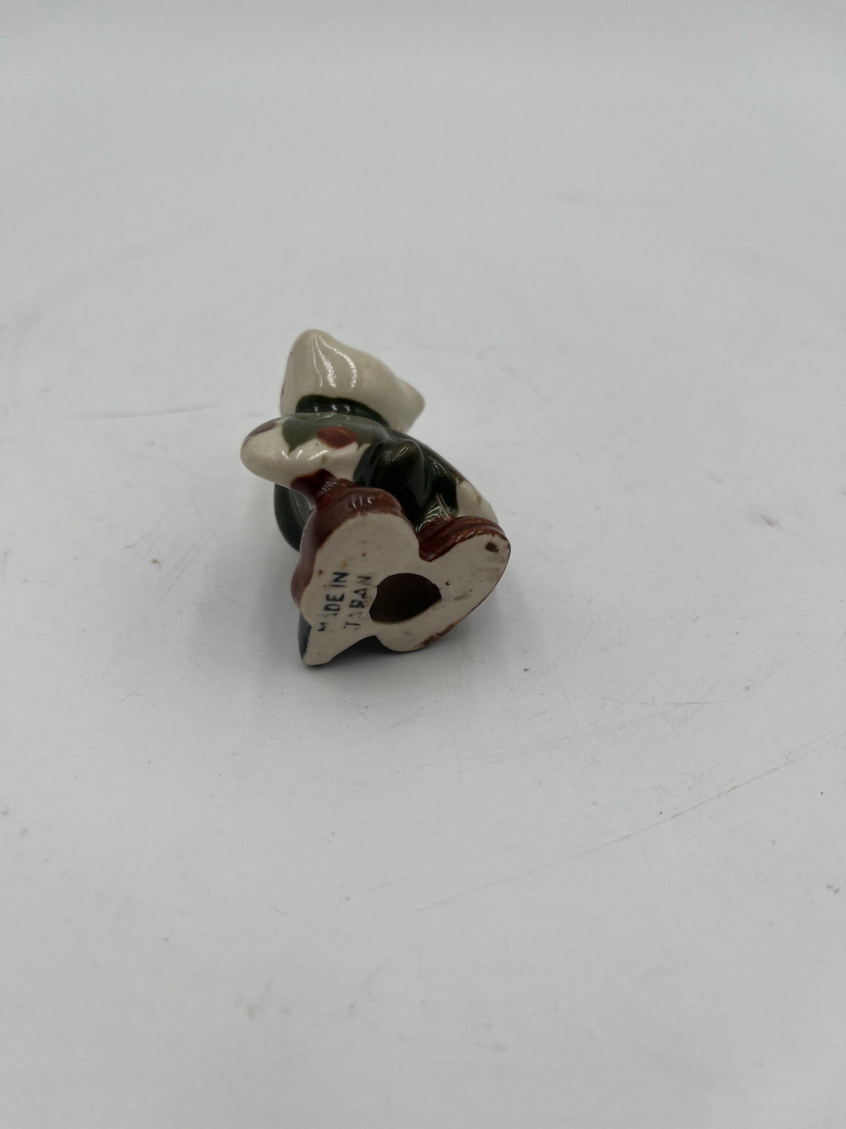Vintage Mid-Century Ceramic Gnome / Elf Figurine Hand Painted - Made in Japan
