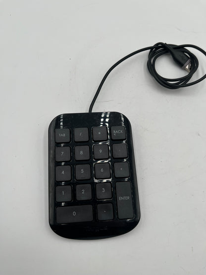 Targus AKP10-A USB Wired Numeric Keypad 19mm Full-Size Keys Ergonomic Tilt