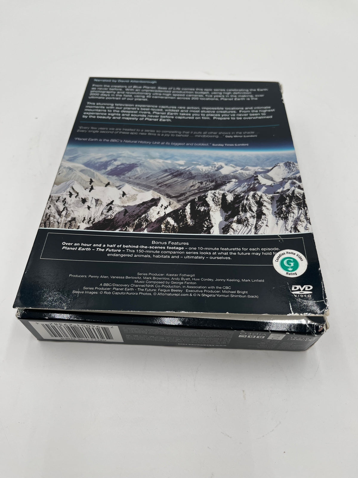 Planet Earth The Complete Series DVD Box Set 5-Disc BBC Video