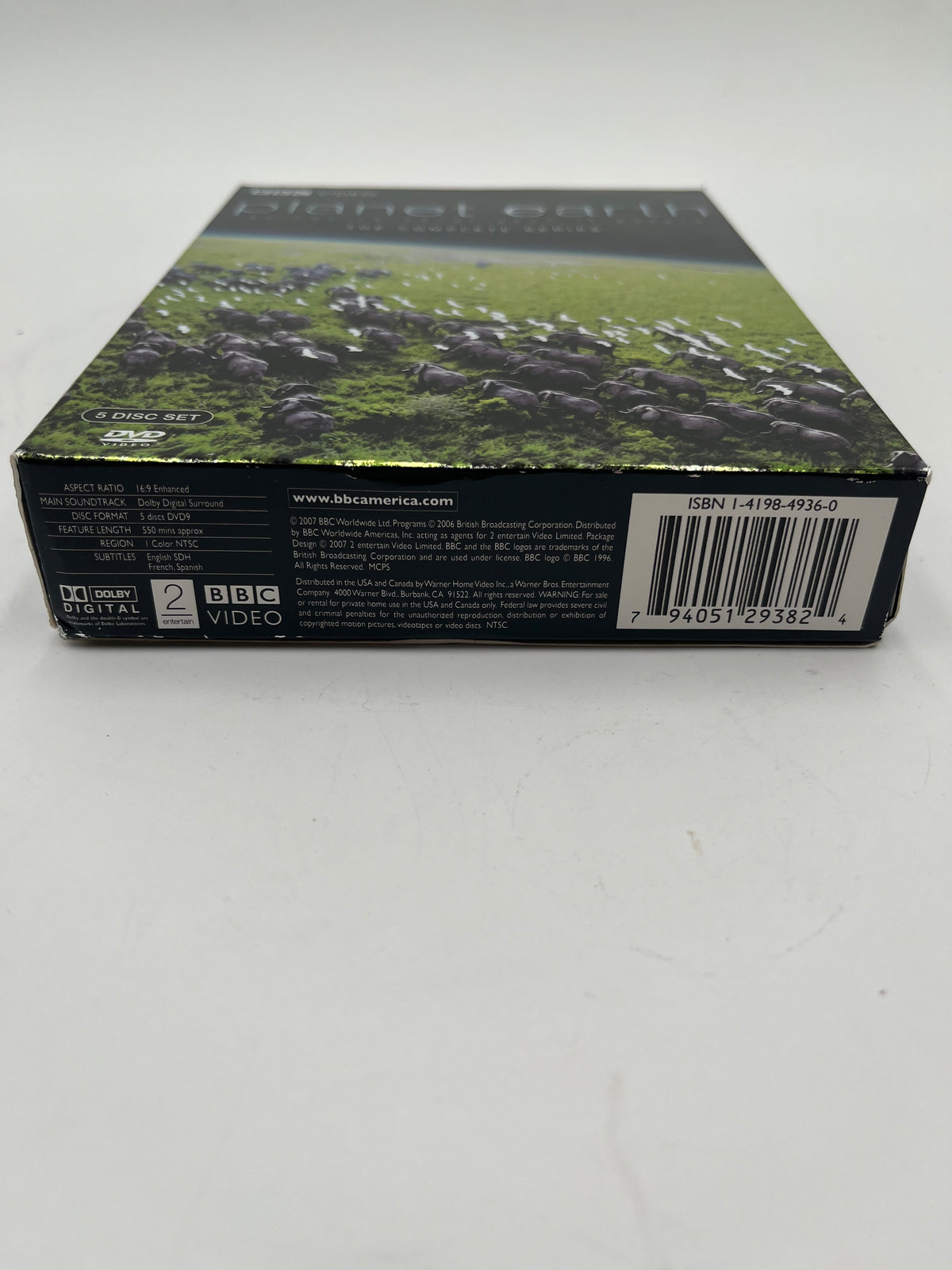 Planet Earth The Complete Series DVD Box Set 5-Disc BBC Video