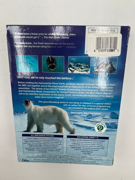The Blue Planet Seas of Life Special Edition DVD Box Set 5-Disc BBC Video