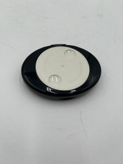 Vintage Retractable In-Ear Earphones Headset with Round Travel Case