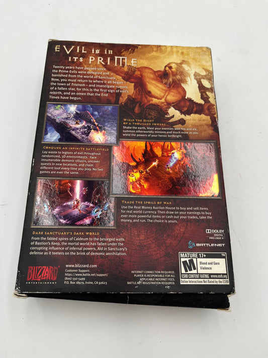 Diablo III PC Game Big Box Edition Blizzard Entertainment Mature ESRB
