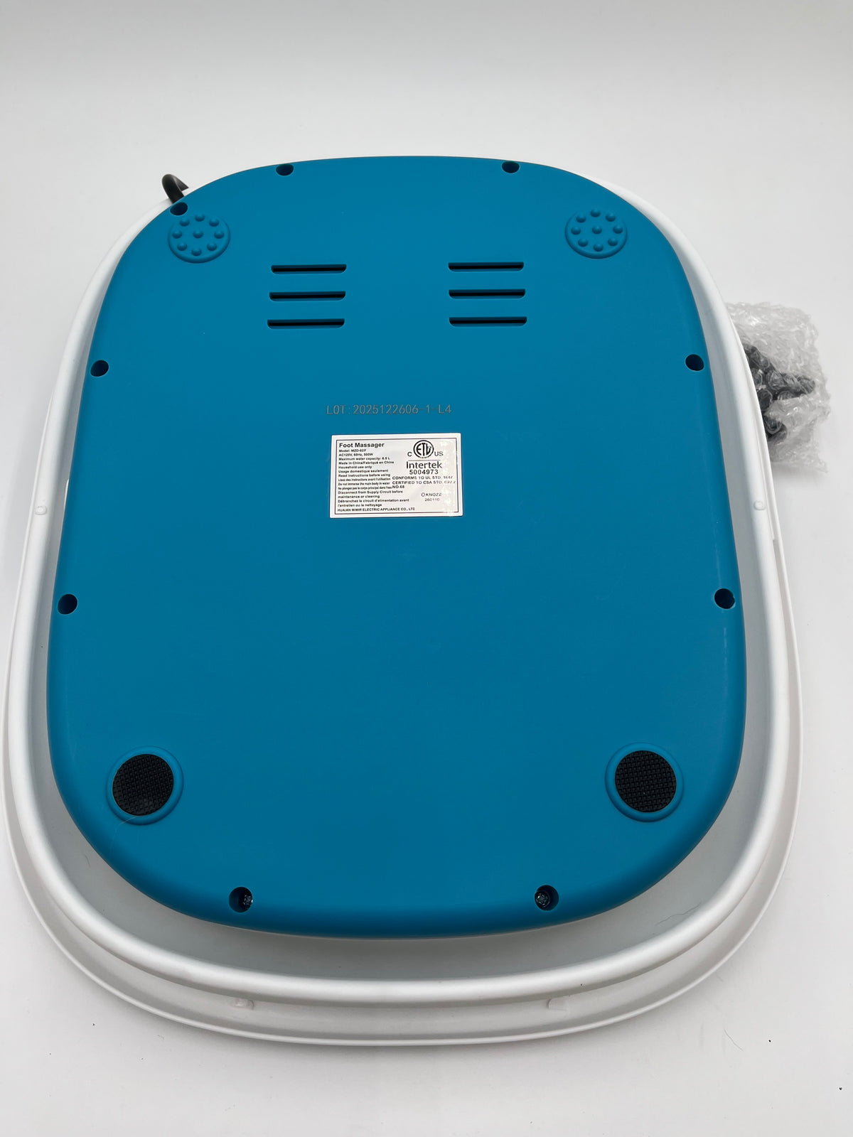 Huatian Mimir Electric Foot Massager Spa Tub Model MZD-02F 500W 6.5L