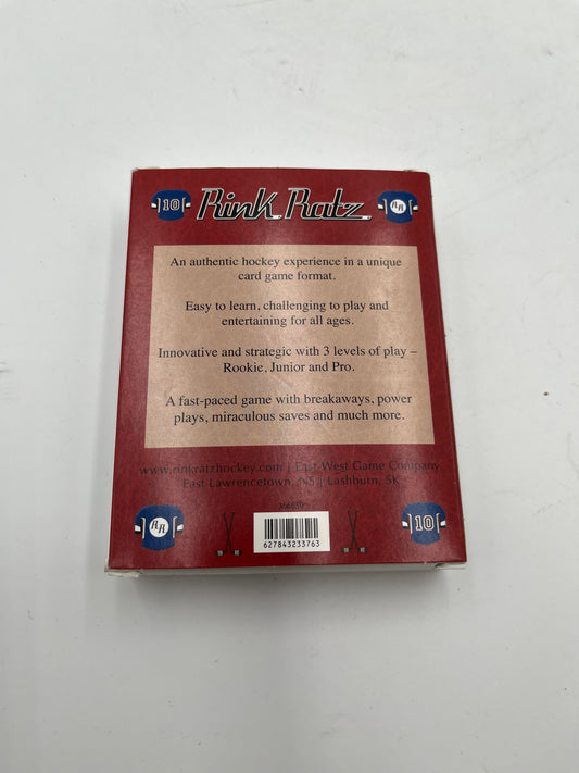 Rink Ratz The Hockey Card Game East-West Game Co Brand New Sealed
