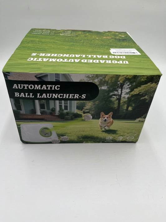 Upgraded Automatic Dog Ball Launcher-S Interactive Pet Toy 6 ETPU Balls USB